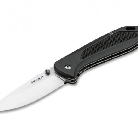 Navaja Tactica BOKER Magnum Advance Checkering Bk. Negra 8.99 Cm.